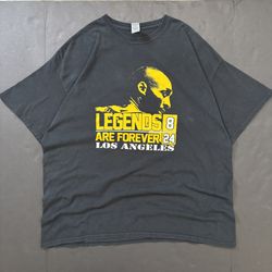 Kobe Bryant Legends Are Forever Los Angeles Graphic T-Shirt