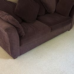 Fabric 3 Seater Sofa and Pull-out Bed