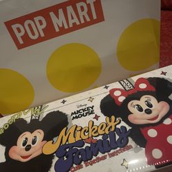 Mickey Family Cute Together Keychain Series Figure