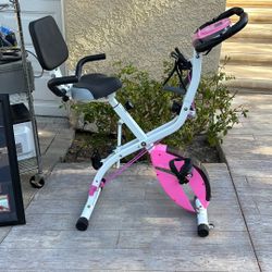 Pleny Pink Stationary Excercise Bike