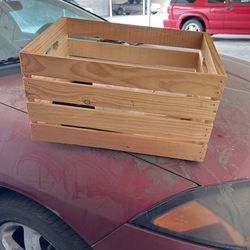 Wood Basket 