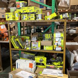 Liquidation Warehouse 40 % Off Retail Prices. Power Tools, Light Fixtures, Laundry Cabinets With Sinks, Garage Doors, Grow Lights, Recessed Lights,