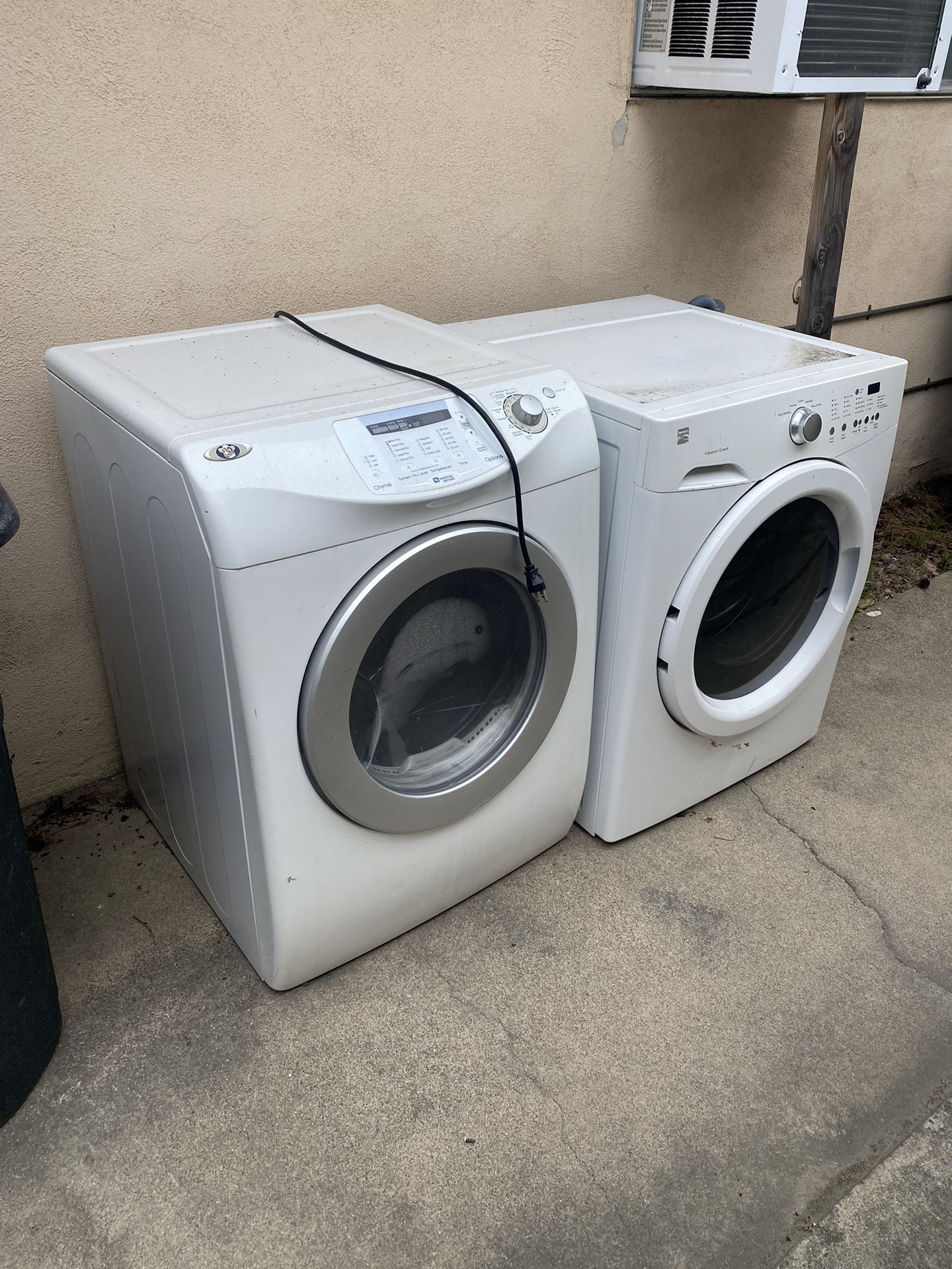 Free Washer and Dryer 