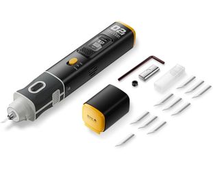 JAKEMY Cordless Ultrasonic Cutter, Micro Fan/3 Cutting Modes, 2 In 1 Wireless Ultrasonic Cutting Tool Knife