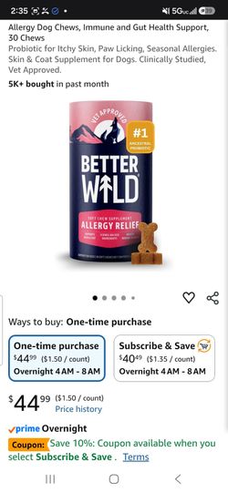 Better wild allergy relief