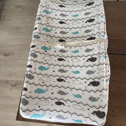 Diaper Changing Pad With 2 Sheets