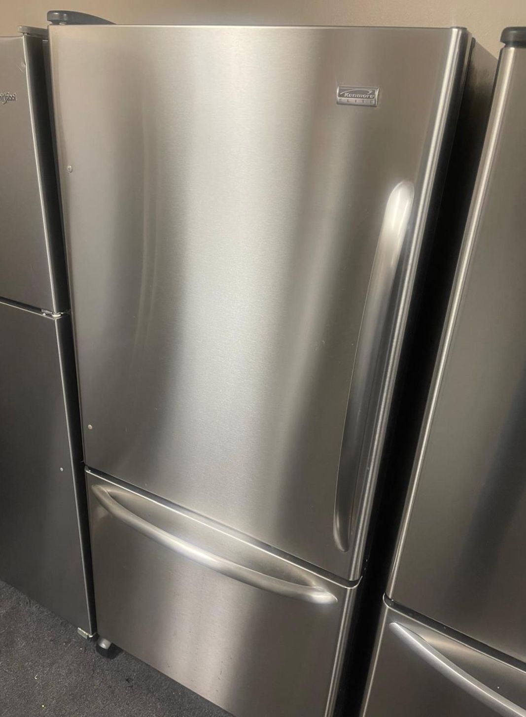 Kenmore Bottom Freezer Stainless Refrigerator Fridge
