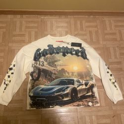 Godspeed Cream And Green Shirt