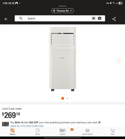 Portable ac Unit Retail $300 