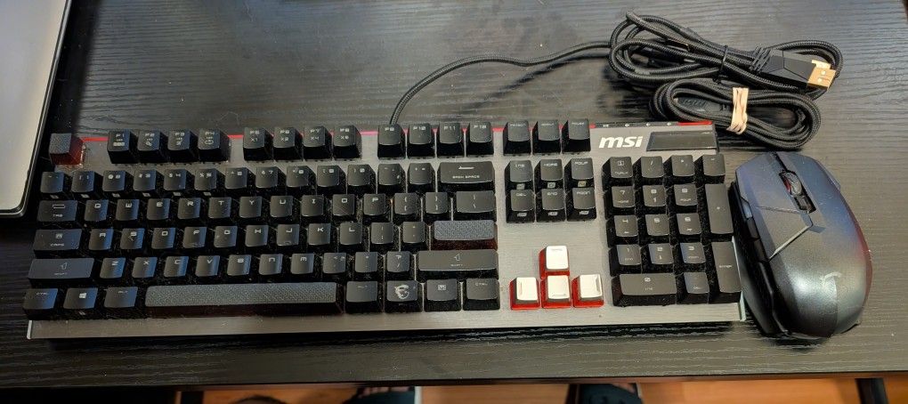 MSI GK80 Keyboard & GM60 Mouse