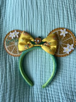 Disney Orange Bird Epcot Flower And Garden Ears