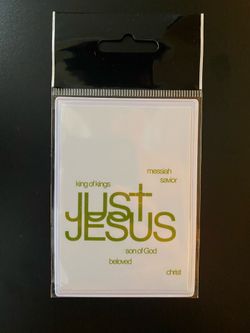 Just Jesus Magnetic Card ✨