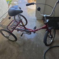 Tri-fecta / Trifecta folding 3 wheeler bike