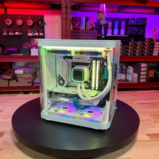 Custom I5-13400F RTX 4060 White Jonsbo TK1 Gaming PC