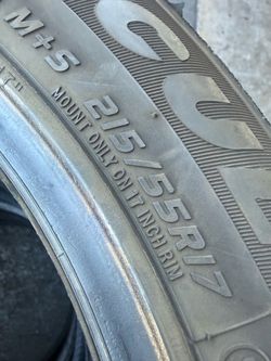 215/55/17 (4 Tires)