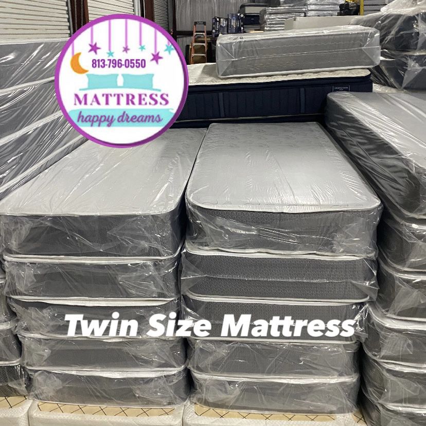 Twin Size Mattress 10 Inches And Box Springs High Quality Also Available Full-Queen-King New From Factory