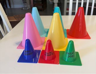 Rainbow Cones