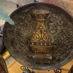Big Decor Plate With Stand