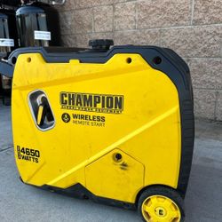 CHAMPION GASOLINE 4650 WATTS INVERTER SUPER QUIET GENERATOR