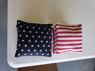 patriotic cornhole bags
