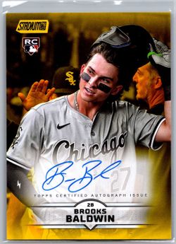 Brooks Baldwin Rookie Auto