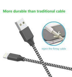 iPhone Charger, MFi Certified Lightning Cable 10Ft 6Ft 6Ft 3Ft 3Ft iPhone Charger Cable Data Sync Transfer Cord iPhone 12 11 Pro Max/XS MAX/XR/XS/X