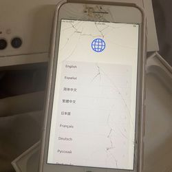 Used IPhone 8+ (Cricket only) With Case - NO BOX