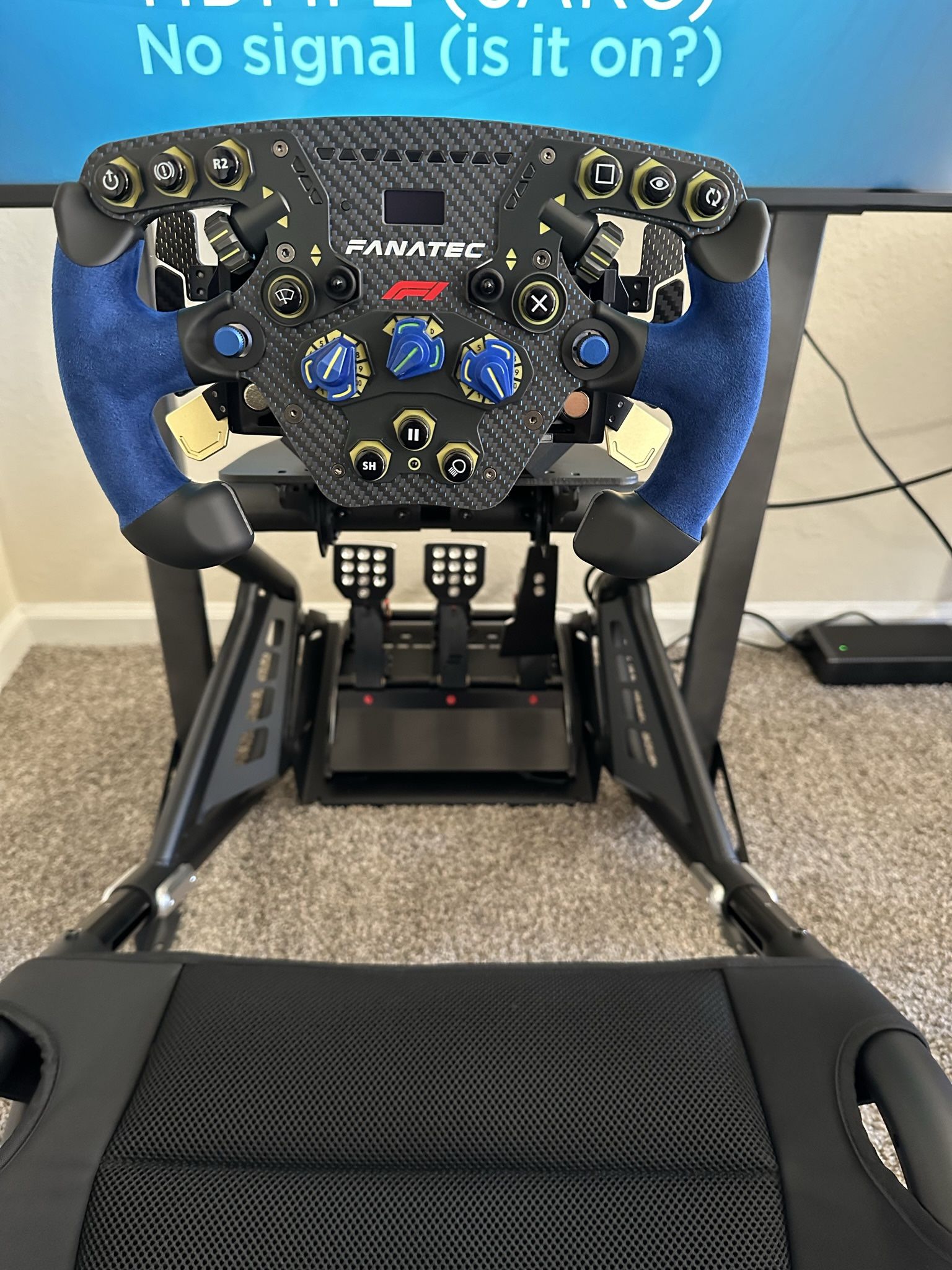 Fanatec Podium Racing Wheel F1 DD1 (BASE AND STEERING WHEEL ONLY) - 20nm - PS5/PS4 Version $1000 OBO
