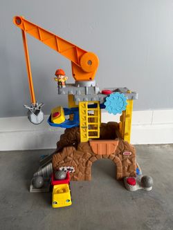 Kids Fisher-Price Little People Construction Site Playset
