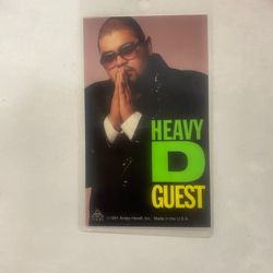Heavy D VIP CARD
