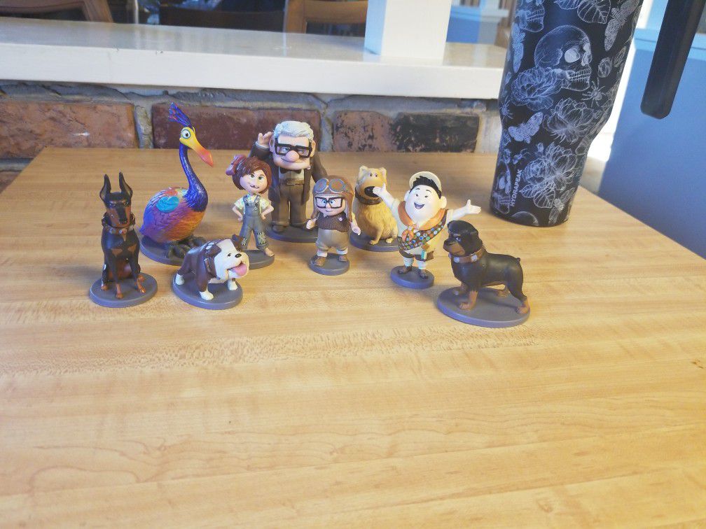 Disney the movie up figurines