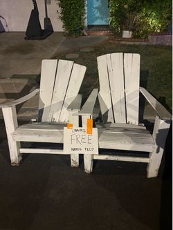 Free Adirondack chairs