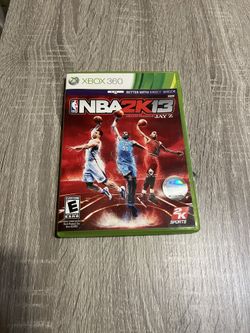 NBA 2k13 Game Xbox 360 Edition