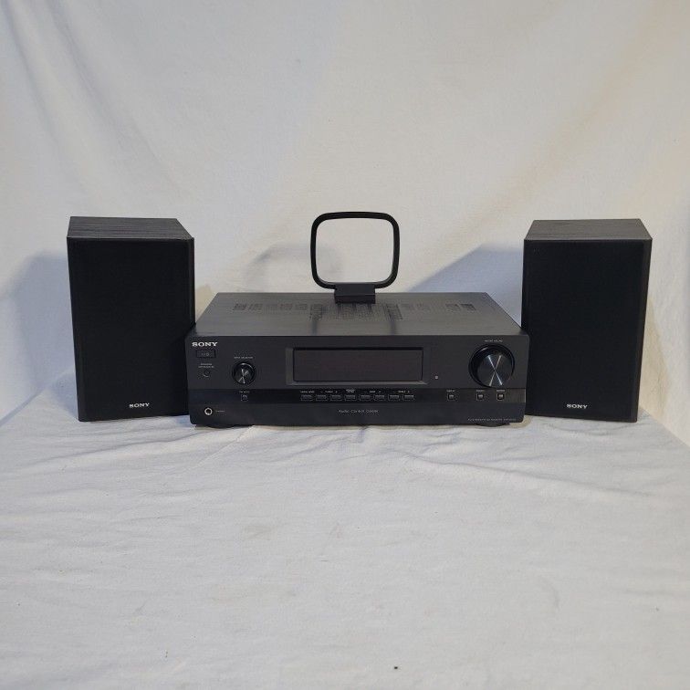 SONY STR-DH130 HI/FI STEREO RECEIVER + SPEAKERS