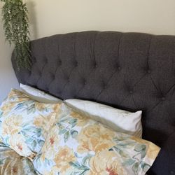 Queen Size Bed Set - Mattress, Box Spring + Headboard