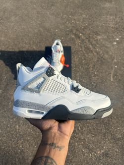 Jordan 4 White Cement Size 7,10.5,11,11.5,12
