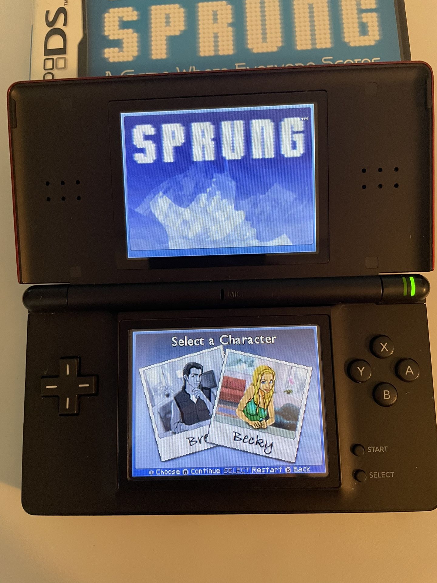 Nintendo DS Lite Red Bundle Read Description