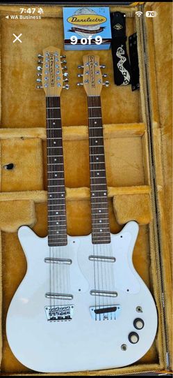 Danelectro guitar 🎸