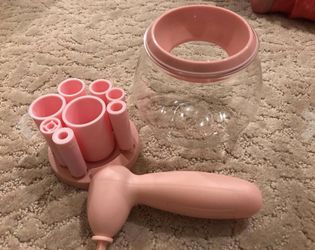 Brand-new!!! Auto Electric Makeup Brushes Cleaner and Dryer Machine 360 Degree Rotation , Suit for All Size Makeup Brushes