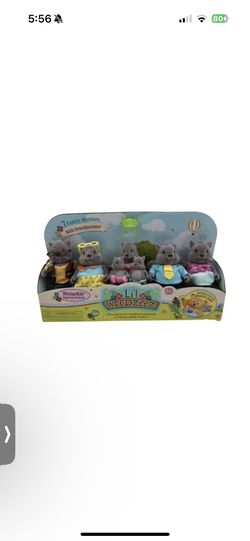 3 new sets , 7 family members pieces with grand parents, , new with tags, nicnac