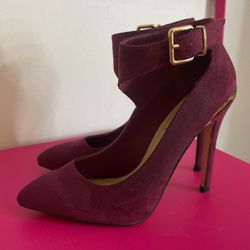 Burgundy Heels 