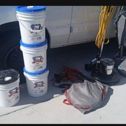 Strip And Wax/ Cleaning Supplies 