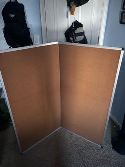 Large Folding Cork Board