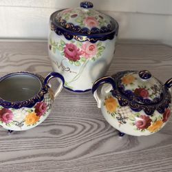Antique Ceramic Set Made In Japan 