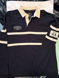 Guinness, Rugby Style Shirt XL. NEW Stitched