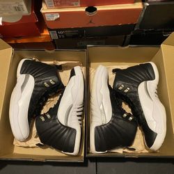 Jordan Playoff 12s sizes 9.5,10.5 Both USED But Clean 