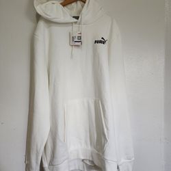 white sweat xxL Puma 