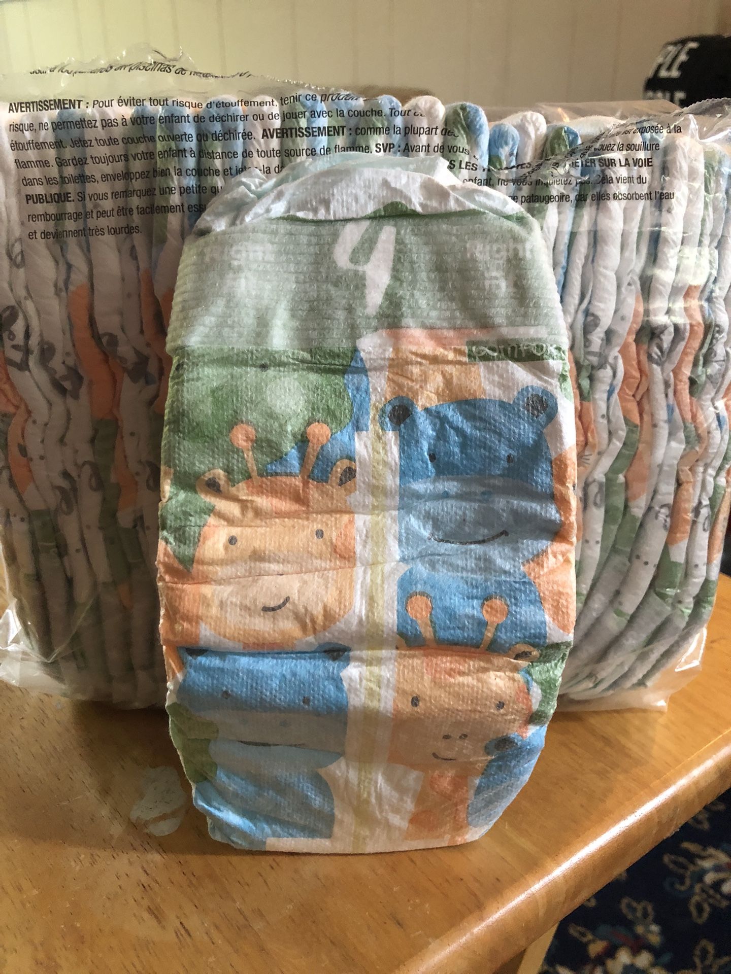 Infant Diapers Size 4