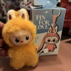 Pin For Love Labubu Keychain 