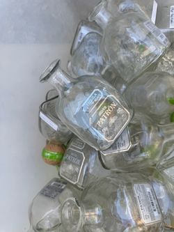 Empty Patron Bottles